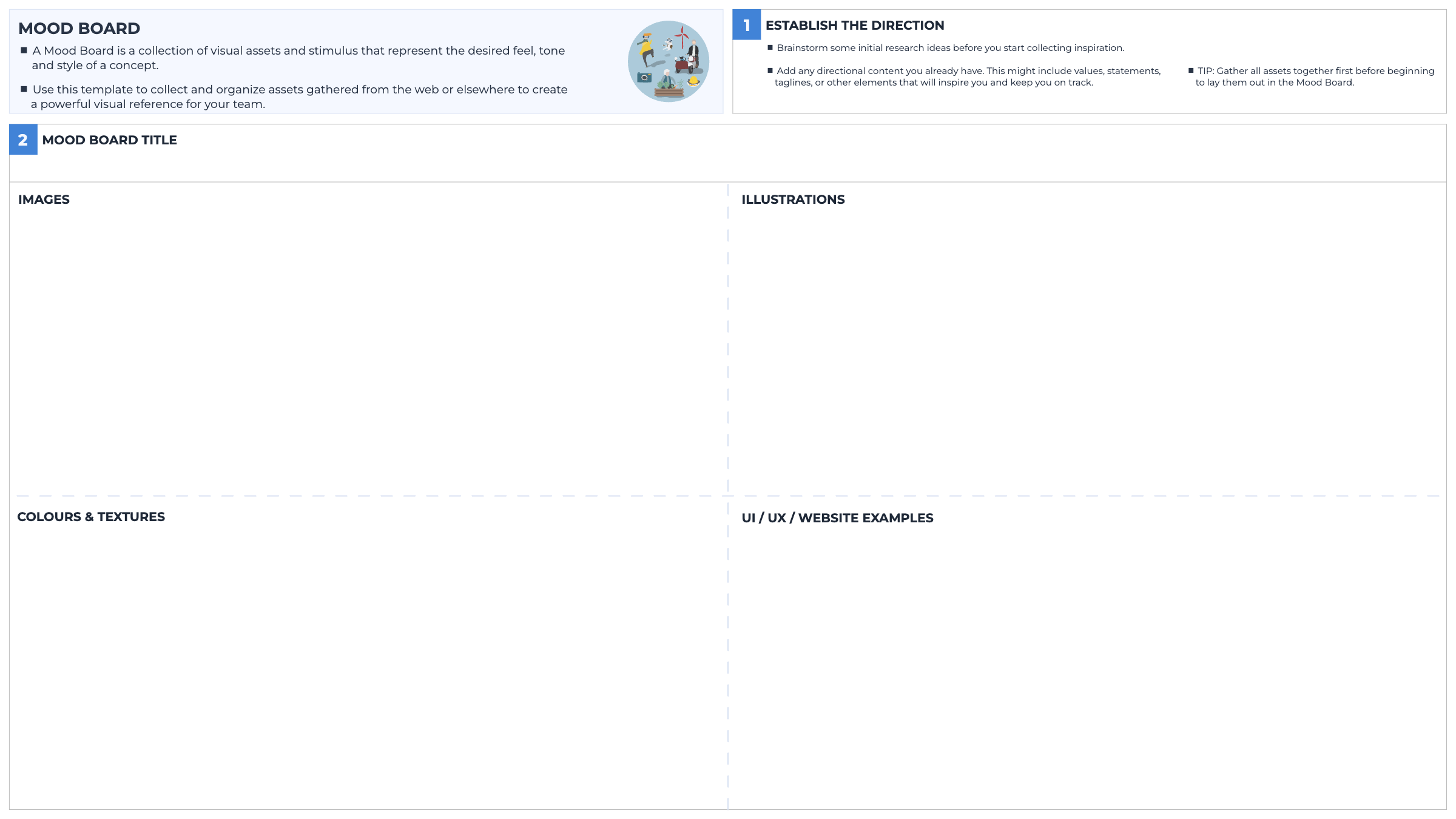 Mood Board template